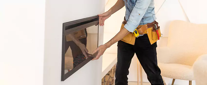 Metal Fireplace Installation in Helena, Montana