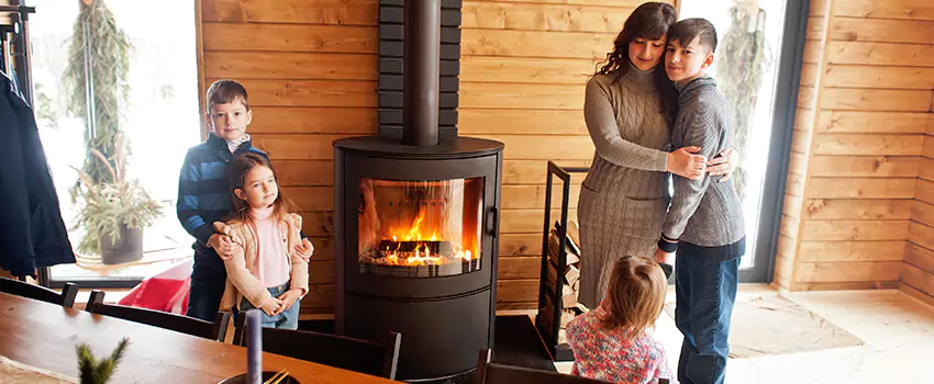 Morso Cast Iron Fireplace Insert Installation in Helena, Montana