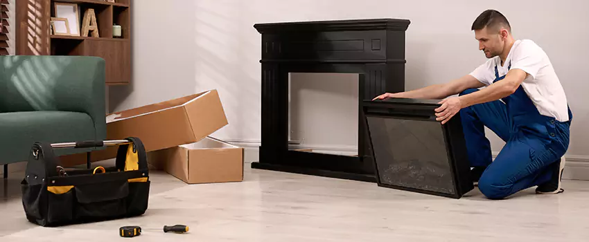 Old Rusted Metal Fireplace Repair And Replacement in Helena, MT