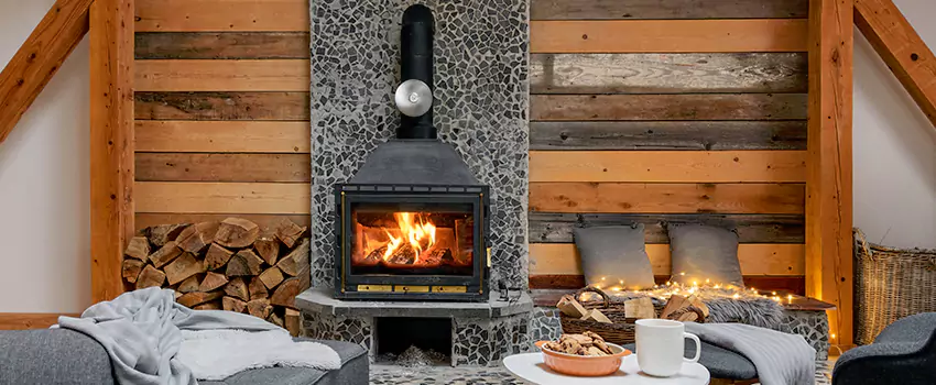 Thelin Hearth Products Direct Vent Gas Stove Fireplace Inspection in Helena, Montana